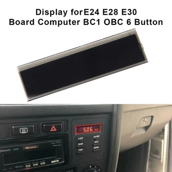 Zamenjajte LCD Zaslon, 6 Gumb Računalnik Na Krovu Zaslonu za E53X5 00-06 E39 96-03 E38 95-01 62131377803 Auto Dodatki