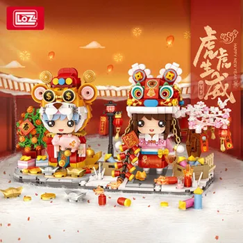 Nova pridejo LOŠKI gradniki igrače Peking Opera znak Nacionalne Suština zbiranja igrač za otroke, fante in dekleta 1751