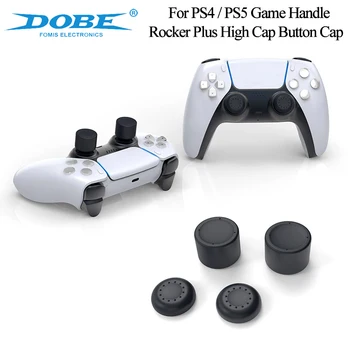 DOBE 4 V 1 Za PS5 PS4 Gamepad Palčko Skp Set iz Silikona, Kapa Zaščitni pokrov Ročaj Rocker Zaščitni Pokrov Igre Pribor