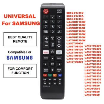 Nov Univerzalni Daljinski upravljalnik Za VSE Samsung LCD LED HDTV 3D Smart TV Z NETFLIX Prime Video Ključ