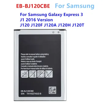 Original Baterija EB-BJ120CBU EB-BJ120BBE EB-BJ120CBE Za Samsung Galaxy Express 3 J1 2016 Različica J120 J120F J120A J120H J120T