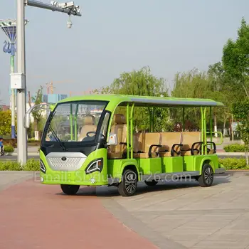 11 Potnikov Turistični Prevoz, Ogled Mesta Vozila 11 Potnikov, Električni Shuttle Bus za Resort & Parkov