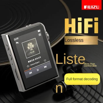 RUIZU A58 HD Lossless Mini Šport MP3 Predvajalnik Z 2,0-Palčni Zaslon Hi-fi Predvajalnik Glasbe MP3 Podporo 128G TF Kartice/DSD25
