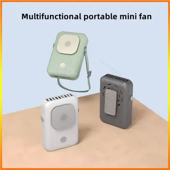 Multi-funkcijski Dišave Mini Prenosni Ventilator Sili USB Polnjenje Razsvetljavo Dišave Visi Vratu Namizni Ventilator za Xiaomi