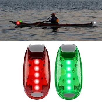 2Pcs Rdeča Zelena Čoln Navigacija LED Luči Krmi Ladje Desni Luči Strani Marker Signalna luč Za Morski Čoln Jahta Motornega