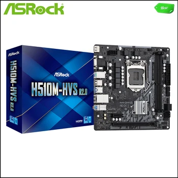 NOVO Za ASROCK H510M-HVS R2.0 matične plošče LGA 1200 DDR4 64 G M-ATX Za Intel H510 Namizje Mainboard SATA III USB3.0