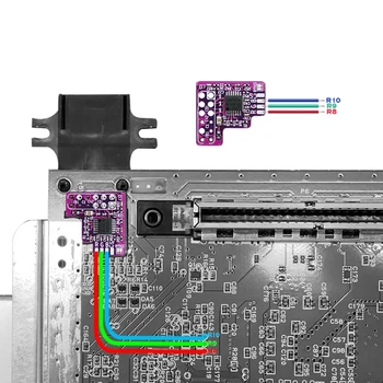 Združljiv z N 64 NTSC Igra Konzola Modul RGB Čip za N 64 NTSC, da RGB Izhod Modul RGB MOD Kit Pribor