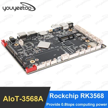 Youyeetoo AIOT-3568A Rockchip RK3568 Komercialne Zaslon Mainboard RAM 2 GB vgrajenega PCI-E 3/4G modul za Podporo Android 11.0