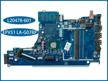 Najboljša Vrednost L20478-601 za HP 15-DB Prenosni računalnik z Matično ploščo EPV51 LA-G078P A6-9225 DDR4 100% Testirani