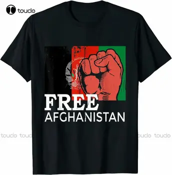 Nove Brezplačne Afganistanski Afganistan Zastavo Združenih Države Veteran Podporo T-Shirt Belo Srajco Ženske Cotton Tee S-5Xl