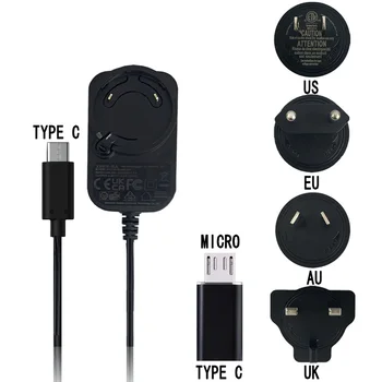 5V 4A TIP C Micro USB Napajanje za Raspber Pi ali Oranžno Pi ali Jetson Nano ZDA/EU/AU/UK S CE FC Certifikat