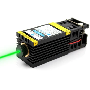 Oxlaser 1W 520nm Zeleni Laser Modul 12V Več Načinov Strobe Laser Podpira PWM TTL Focusable Zeleno Lasersko Svetlobo Ptica Nadzor Laser