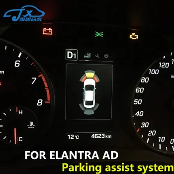 Za Hyundai Elantra OGLAS Avante parkiranje pomaga sistem, naprej radarski senzor, parkirni prostor prometa za preprečevanje trkov sistem