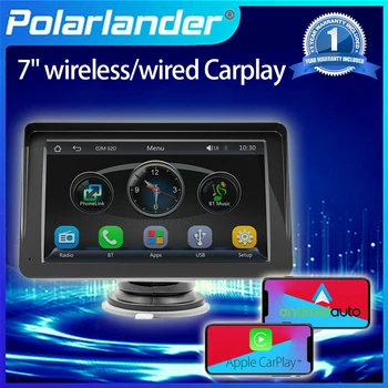 Brezžični Carplay Monitor za Brezžični Carplay Android Auto Airplay Bluetooth 7