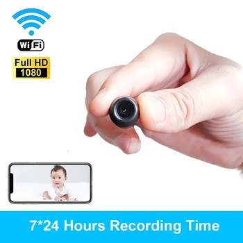 4K 1080P 720P Smart Wifi USB Mini Kamere v Realnem Času Nadzora IP Cam night vision Odkrivanje Zanke Snemanje Video Snemalnik