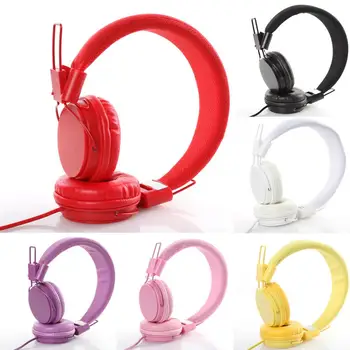 Žične Slušalke Praktično 3,5 mm Lossless Slušalke za Otroke Univerzalno Žične Slušalke