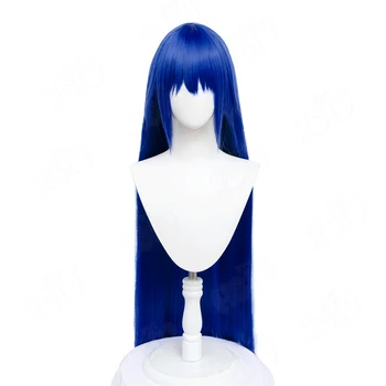 Anime Sodelujejo Poljub Yugiri Ayano Cosplay Lasuljo ink blue Dolge lase, Sintetičnih Lasulja+Lasuljo Skp Stranka lasuljo Halloween lasuljo