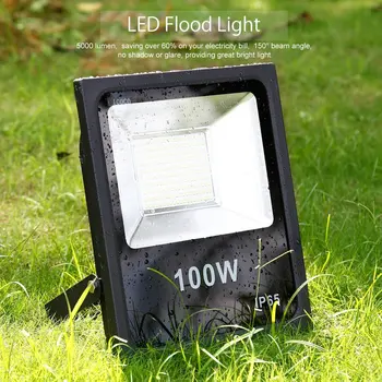 ICOCO 100W LED Poplav Svetlobe na Prostem Žaromet vodoodporna LED Varnostna Lučka Za Dom Vrt