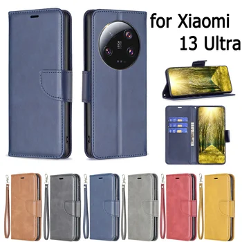 za XiaoMi 13 Ultra Primeru Zajema coque Flip Denarnice, Mobilni Telefon Primerih Zajema Vrečke Sunjolly za XiaoMi 13 Ultra Primerih