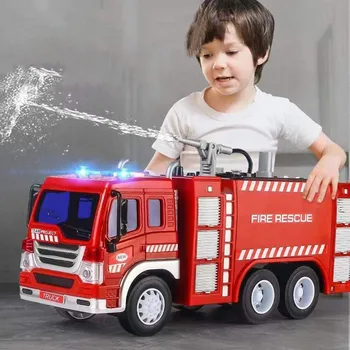 Prevelik Otrok Gasilska Igrače, Avto Požar Tovornjak Električni Igrača Avto razpršeno Vodo Glasbe Svetlobe Izobraževalne Igrače za Otroke Darilo