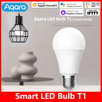 Aqara Smart LED Žarnice T1 Zigbee 3.0 Pametni Dom Barve E27 2700-6500K Pametne Luči MI Doma App Alexa Ifttt Google Homekit Alice APP