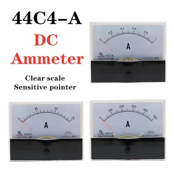 44C2 DC ampermeter analogna plošča kazalec ampermeter DC 1A 3A 5A 10A 20A 15A 30A 50A 75A 100A 150A 300A 450A 500A Amperemeter