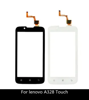 4.5 palčni Mobilni Telefon na Dotik Senzor Za Lenovo A328 328 A328t zaslon na Dotik, Računalnike Zamenjava Zunanji Spredaj Steklo Zaslona