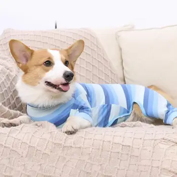 Eleganten Psiček Obleko Za Hišne Živali Domov Oblačila Pes Pižamo Sleepwear Toplo
