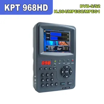 Digitalni Satelitski Finder KPT 968HD Meter 3.5 TFT LED DVB-S2, DVB-S Sat-ev Finder, MPEG-4 1080P Full HD Prenosni Satfinder KPT-968G