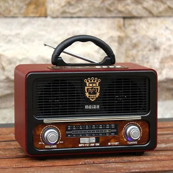 Prenosni Zunanji Bluetooth Zvočnik Retro Lesene Soundbar Vročina Razred Hi-fi Stereo Multimedijske Soundbox Brezžični Globokotonec Kartico FM