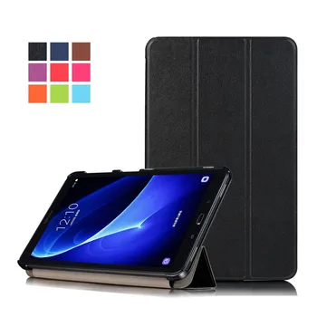 Magnetni Tablet Pokrovček za Samsung Galaxy Tab 10.1, SM-T580, SM-T585 Primeru, Zložljivo Stojalo, 6, A6, 2016 Primeru