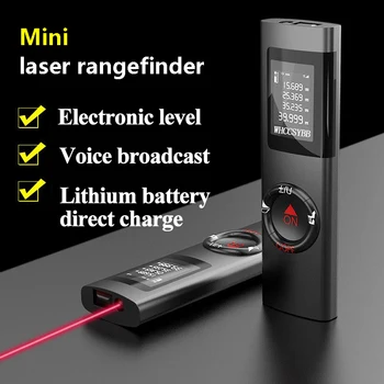 Battery Type Laser Rangefinder Digitalni Elektronski Ruleti Digitalni Prikaz Merilni Trak Šport Ruleta Laser Trak Ukrep