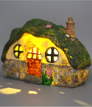 Solarna Svetilka hiša obliko svetilke dekor razsvetljavo na prostem vrt nepremočljiva dvorišče lučka travnik svetlobna LED Lučka