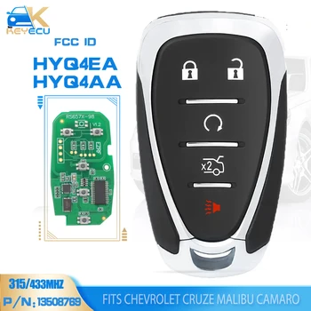 KEYECU HYQ4EA ,HYQ4AA Smart Remote Key 315MHz/434MHz ID46 za Chevrolet Cruze Malibu Camaro P/N:13508769