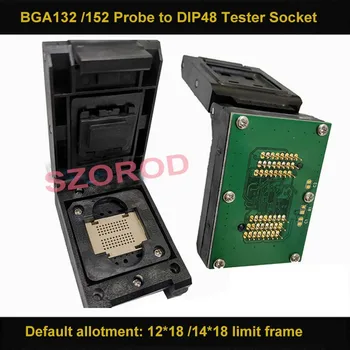 BGA132 BGA152 SSD Flash Čipu IC, Stojalo za DIP48 Sonda Flash Prazna Tester