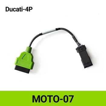 OBD2 Diagnostični Kabel Za Ducati 4P Priključek za Motorna kolesa Diagnostični Kabel
