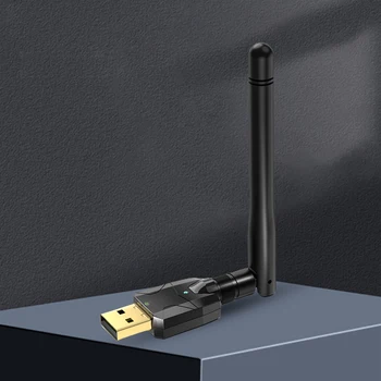 USB vmesnik Bluetooth Dongle Adapterja Bluetooth 5.1 Long Range za PC Prenosni Brezžični Zvočnik, Audio Sprejemnik USB Oddajnik