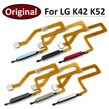 100% Prvotne Novo Za LG K42 K52 Prstnih Senzor Gumb Domov Tipka Traku Flex Kabel Nadomestni Deli