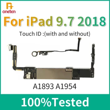 A1954 A1893 Za iPad z 9.7 2018 Motherboard 6. Generacije Odklepanje iCloud Wifi Različica Brez Dotik ID 32GB 128GB Čisto Mainboard