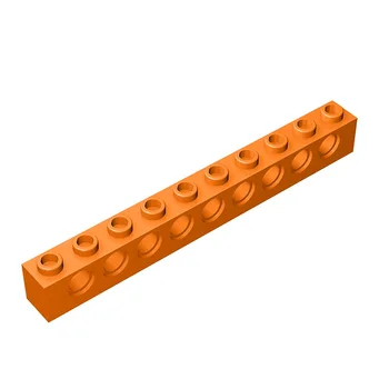 EK gradniki Združljiv z Lego 2730 Tehnične Opeke 1 x 10 z Luknjami MOC Pribor Deli Sklop Komplet Opeke DIY