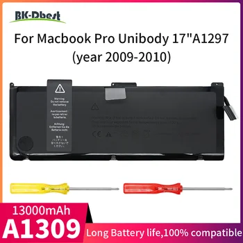 BK-Dbest 7.4 V 95WH Laptop Baterije A1309 za Apple MacBook Pro Unibody 17inch A1297 Baterije 2009 2010 leto