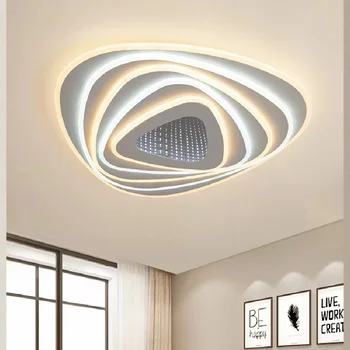80W Označite Bicolor Akril stropne svetilke dnevna soba, spalnica, jedilnica sodobni LED stropne luči
