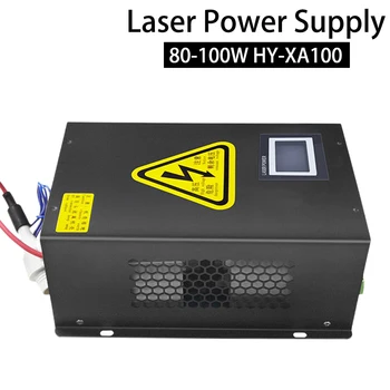 CO2 Laser Napajanje za 100W 110V/220V z Zaslonom Engravers Rezila Graviranje Rezanje