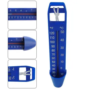 Praktično Bazen Plavajoči Termometer Multi-funkcionalne Zdravilišča Vroče Kadi Ribniki Trajne Vode Merilnik za Merjenje Temperature