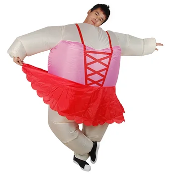 Purim Napihljivi Povoj Balerina Kostum za Žensko Odraslih Smešno Obleke halloween Kostume igre Vlog Oblačila za Ženske
