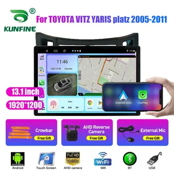 13.1 palčni avtoradia Za TOYOTA VITZ YARIS 2005-2011 Avto DVD GPS Navigacija Stereo Carplay 2 Din Centralne Večpredstavnostna Android Auto