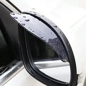 Avto rearview mirror dež kritje dež kritje (2-delni set)