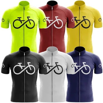 Črno Beli Moški, Ženske, Kolesarski Dres 2023 Modna Bike Wear Pro Team Dihanje MTB Cestna Kolesarska Majica Camiseta Ciclismo Hombre
