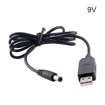 Kabel USB Pretvornik USB na DC5.5x2.1mm Moči Regulator napajalni Kabel Kabel Booster na 5V/9V12V Kabel za Polnjenje