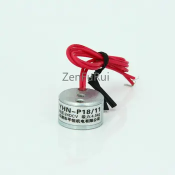 YHN-P18/11 DC Zanič Tip Elektromagnet Miniaturni Sesalna 4,5 kg Mini Elektromagnet Dc12v24v